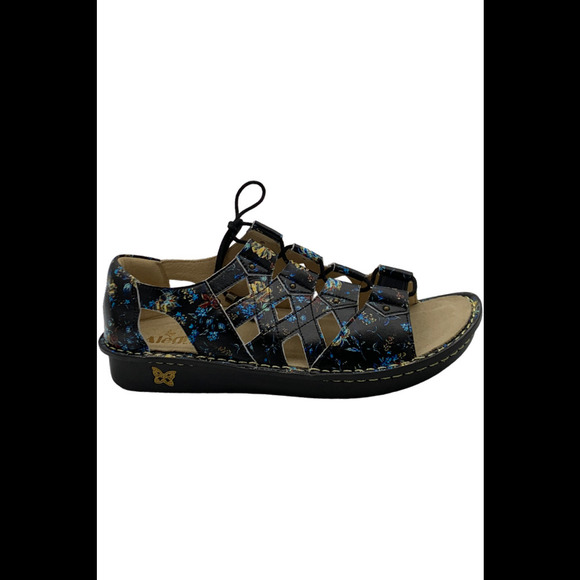 Alegria Leather Lace-Up Sandals Valerie Passionate - Medium - Picture 1 of 4
